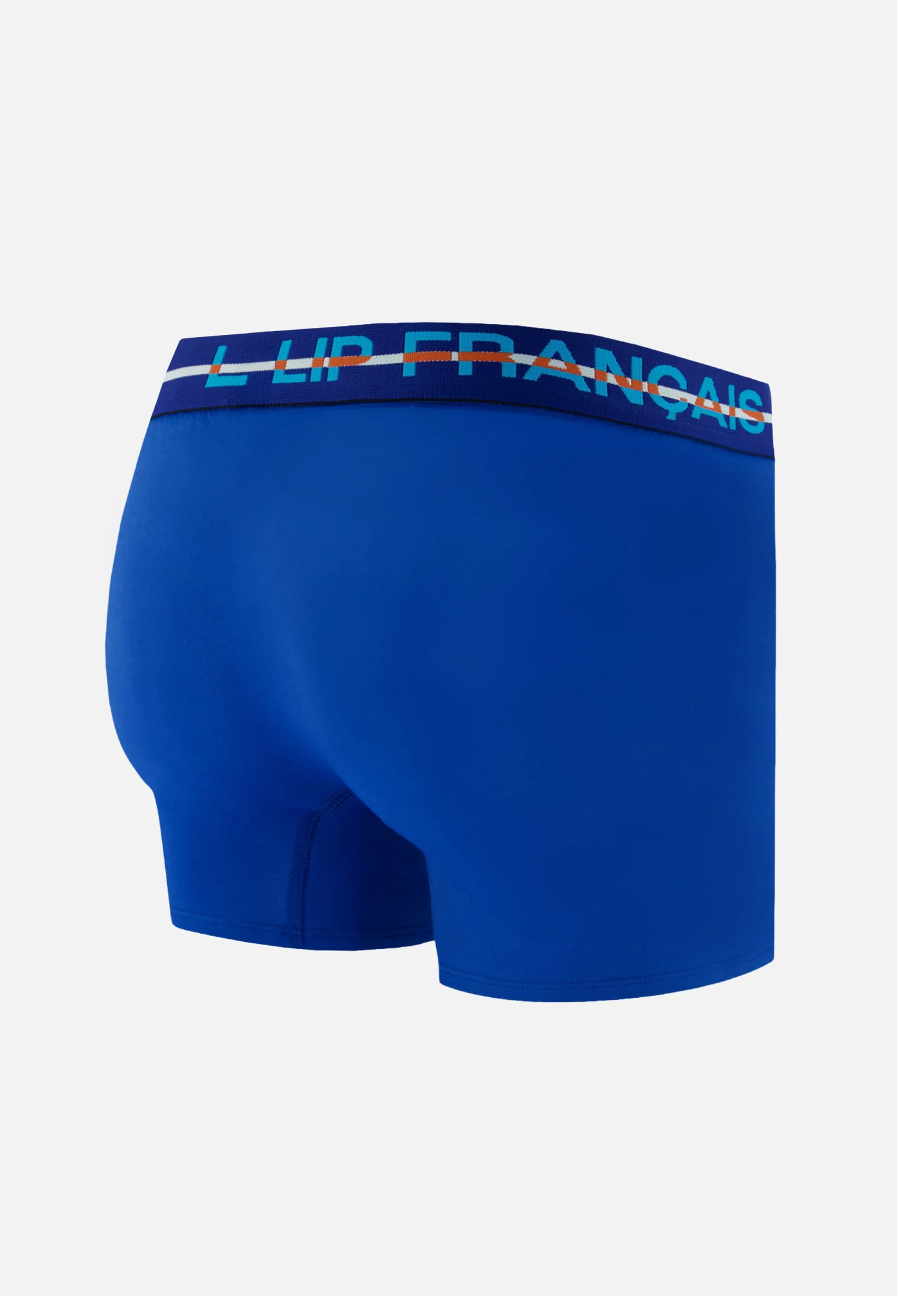 Boxer bleu en coton - Redoutable Bleu Nautique - Image 6