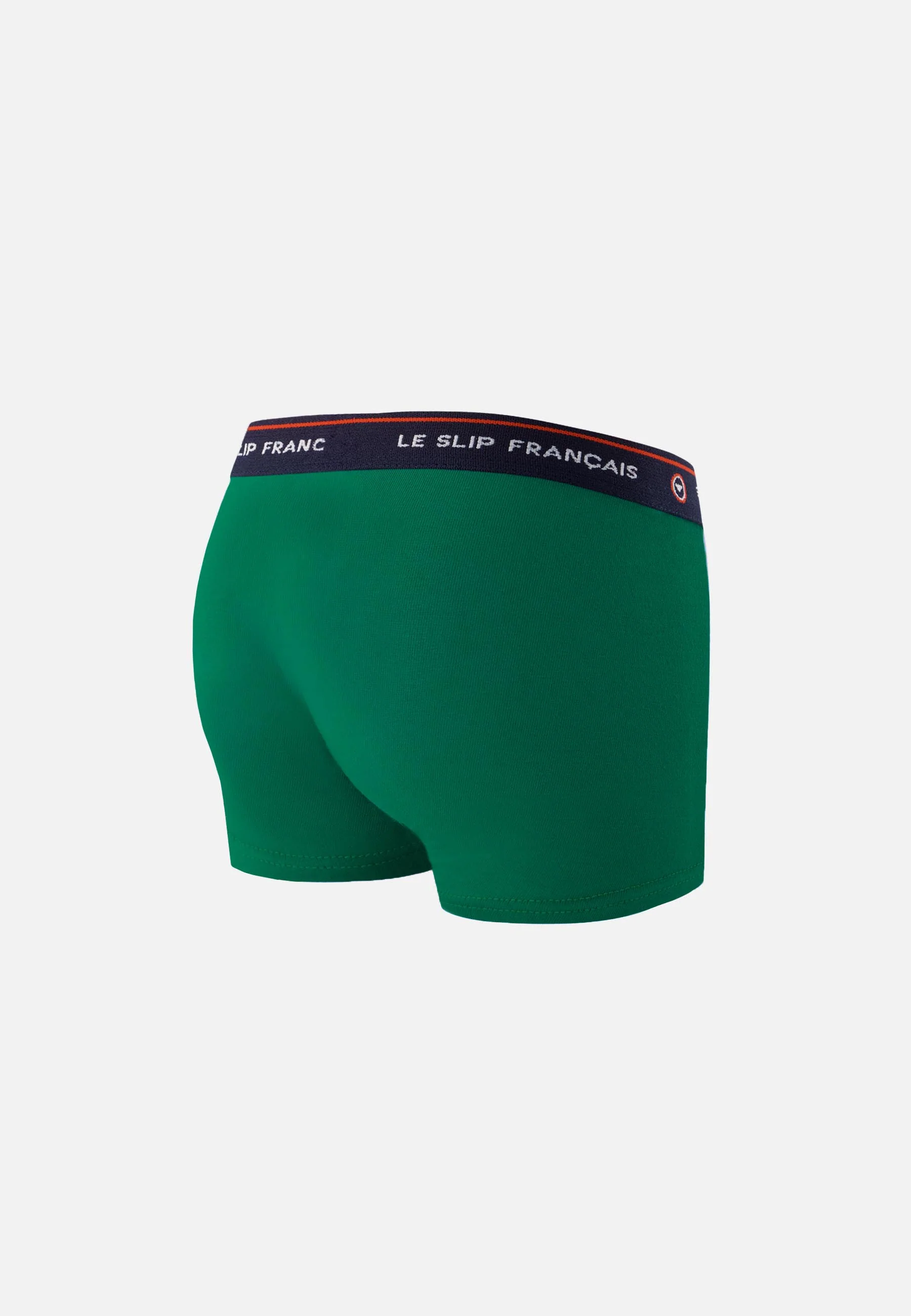 Boxer enfant vert en coton - Petit Joseph Emeraude - Image 6