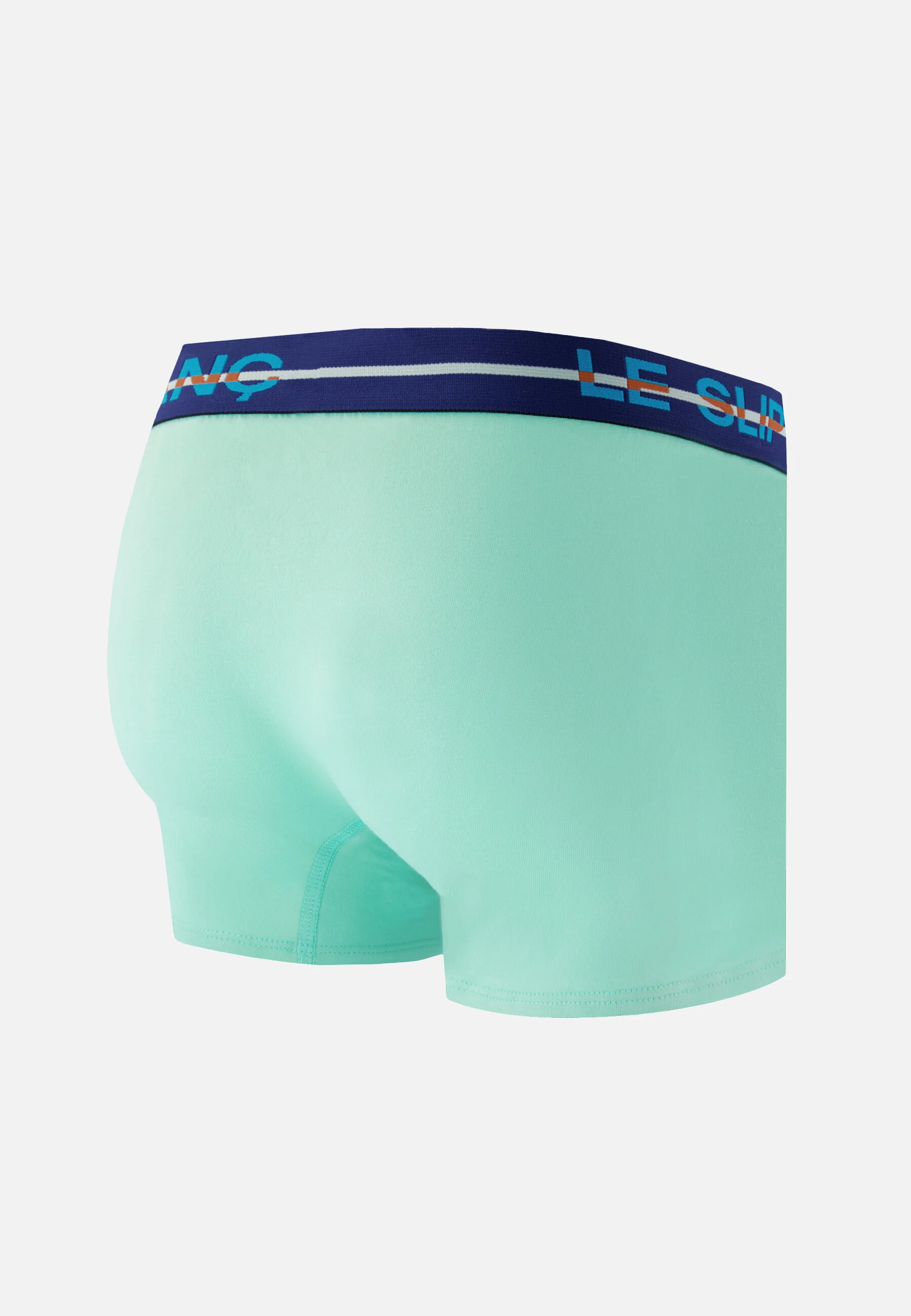 Boxer vert en coton - Redoutable Vert Azur - Image 6