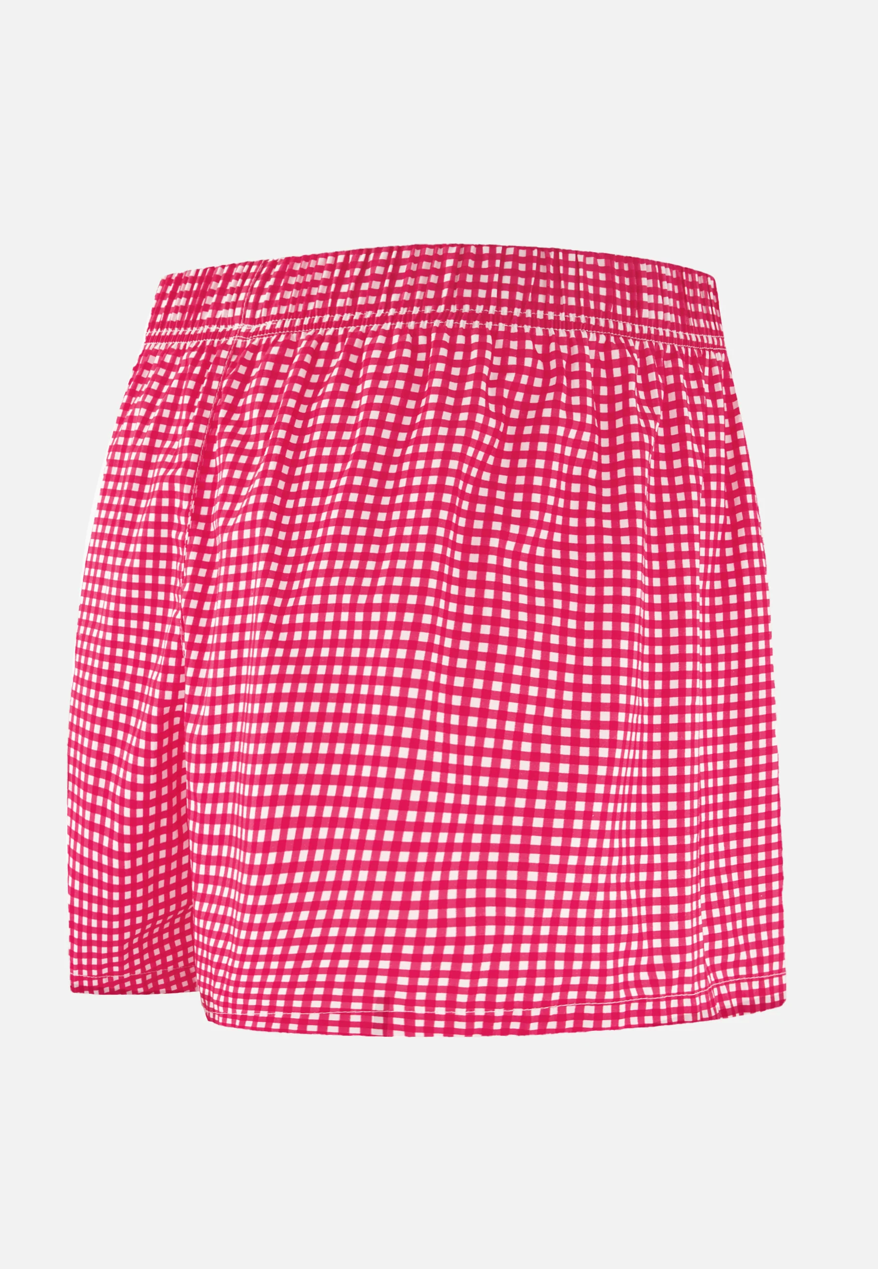 Caleçon à carreaux rose en coton - Jacques Vichy Rose Cerise - Image 6