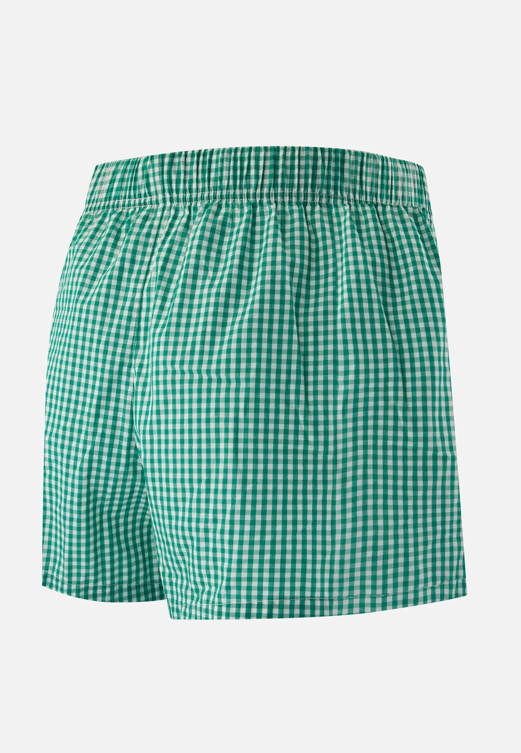 Caleçon à carreaux vert en coton - Jacques Carreaux Vichy Mint Green - Image 6