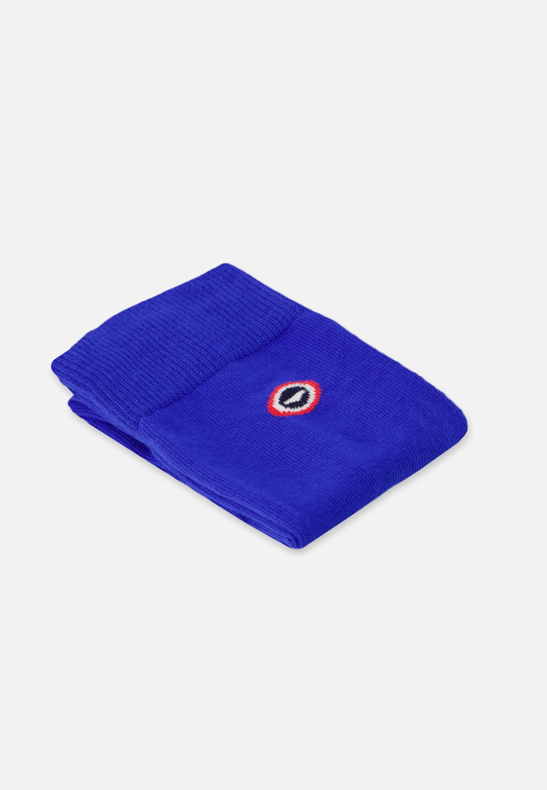 Chaussettes mi-hautes unies bleu - Robuste Bleu Nautique - Image 5