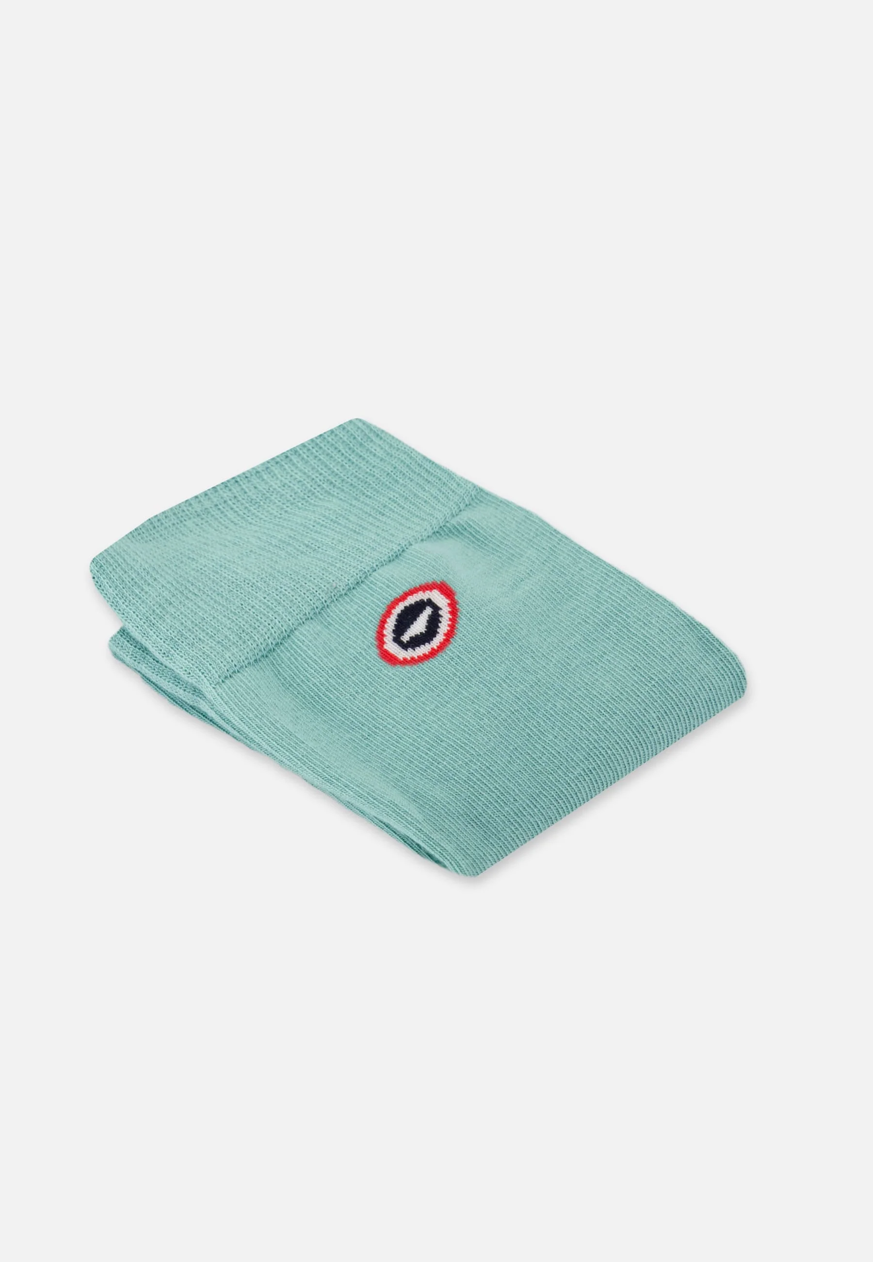 Chaussettes mi-hautes unies vert - Robuste Vert Azur - Image 5