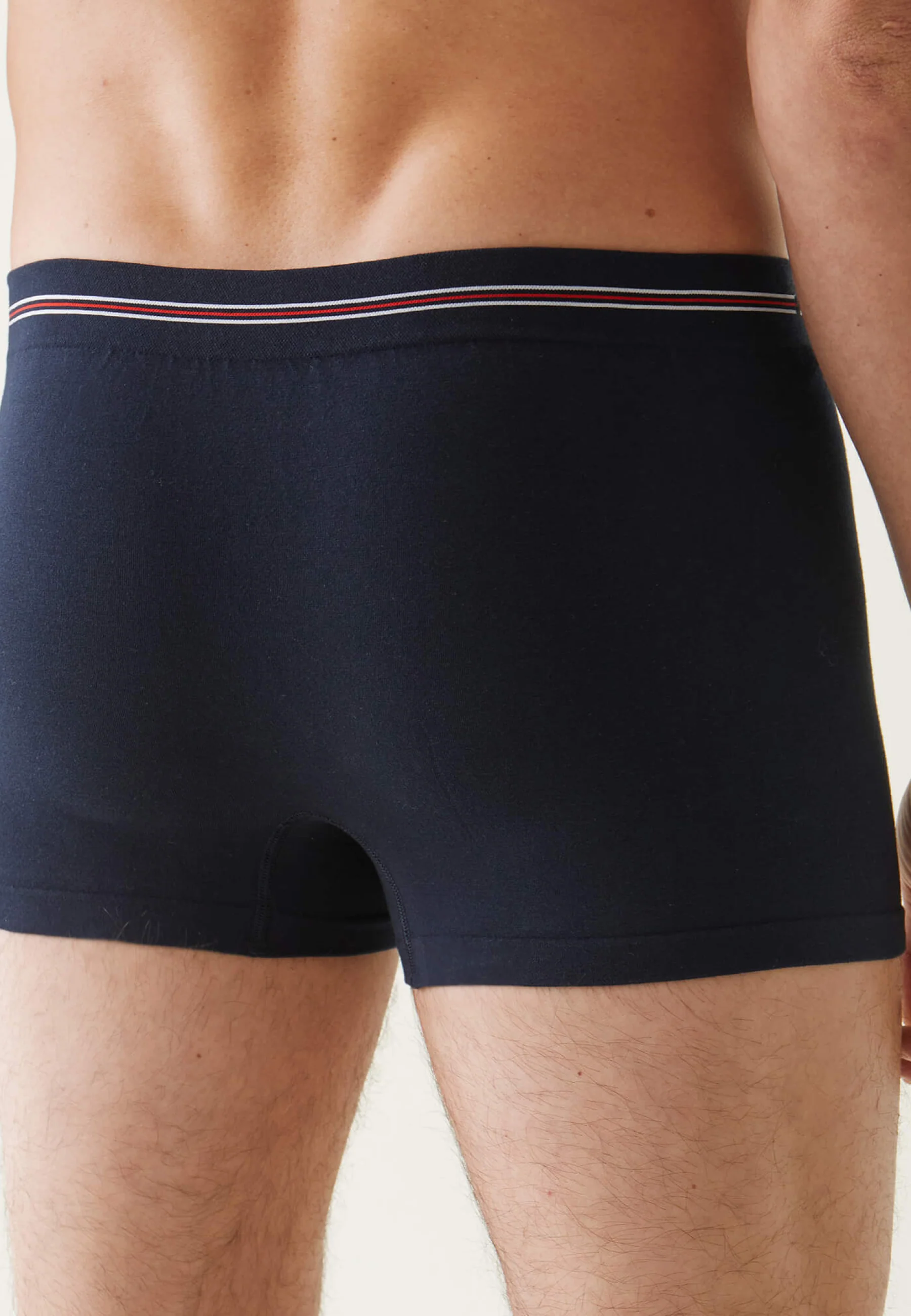 Lot de 3 boxers sans couture en coton - Boxers Christian Marine - Image 3