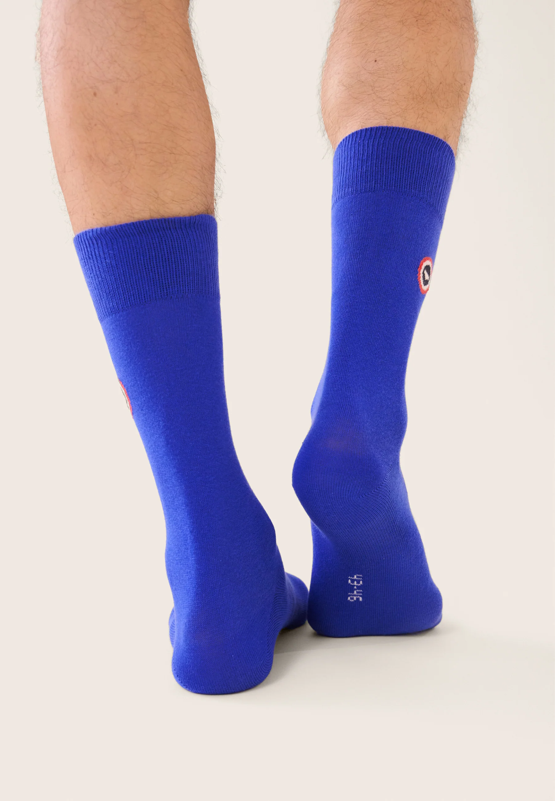 Lot de 3 chaussettes mi-hautes en coton - Chaussettes Bleu Nautique Confetti Vert Azur - Image 7