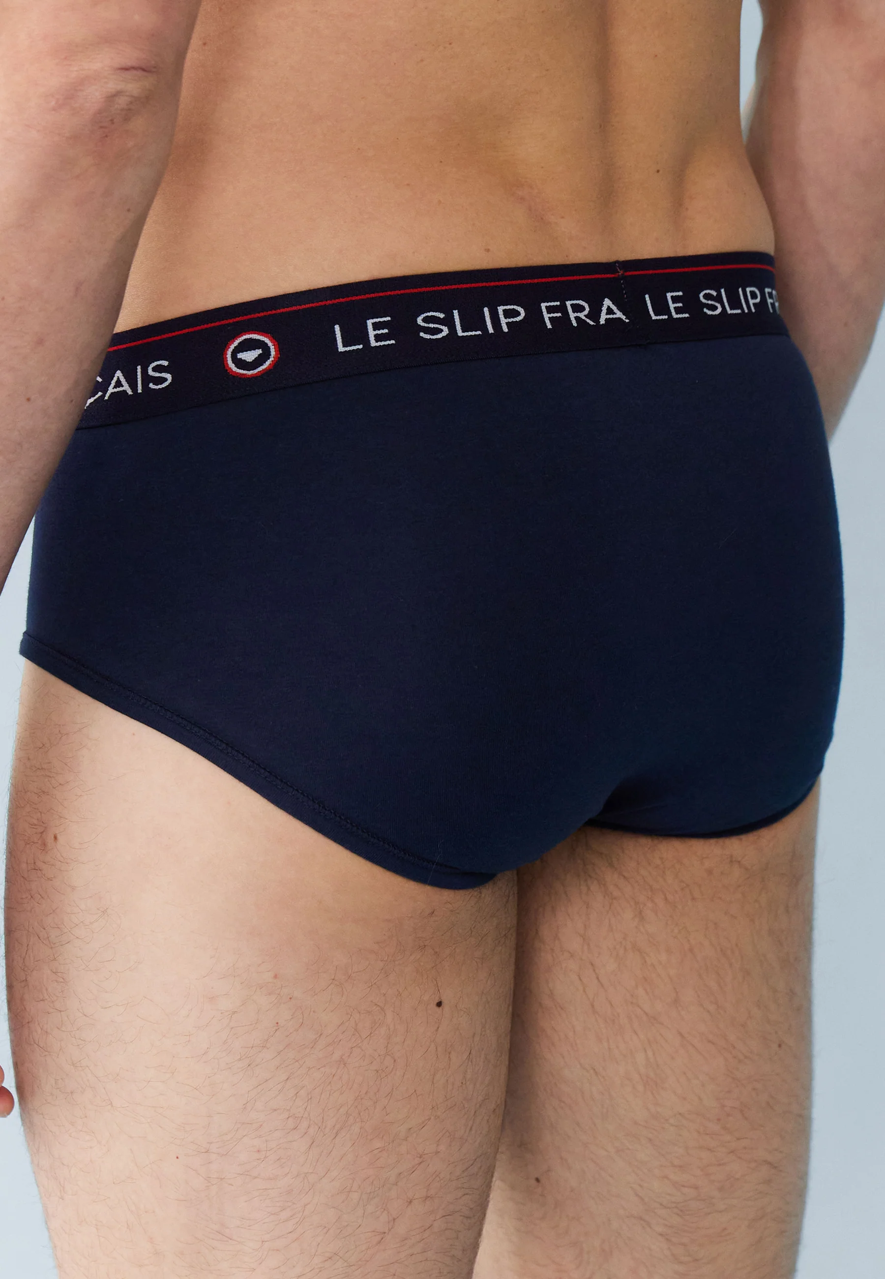 Lot de 3 slips en coton - Slips Bleu Marine, Bleu Jean et Indigo - Image 6