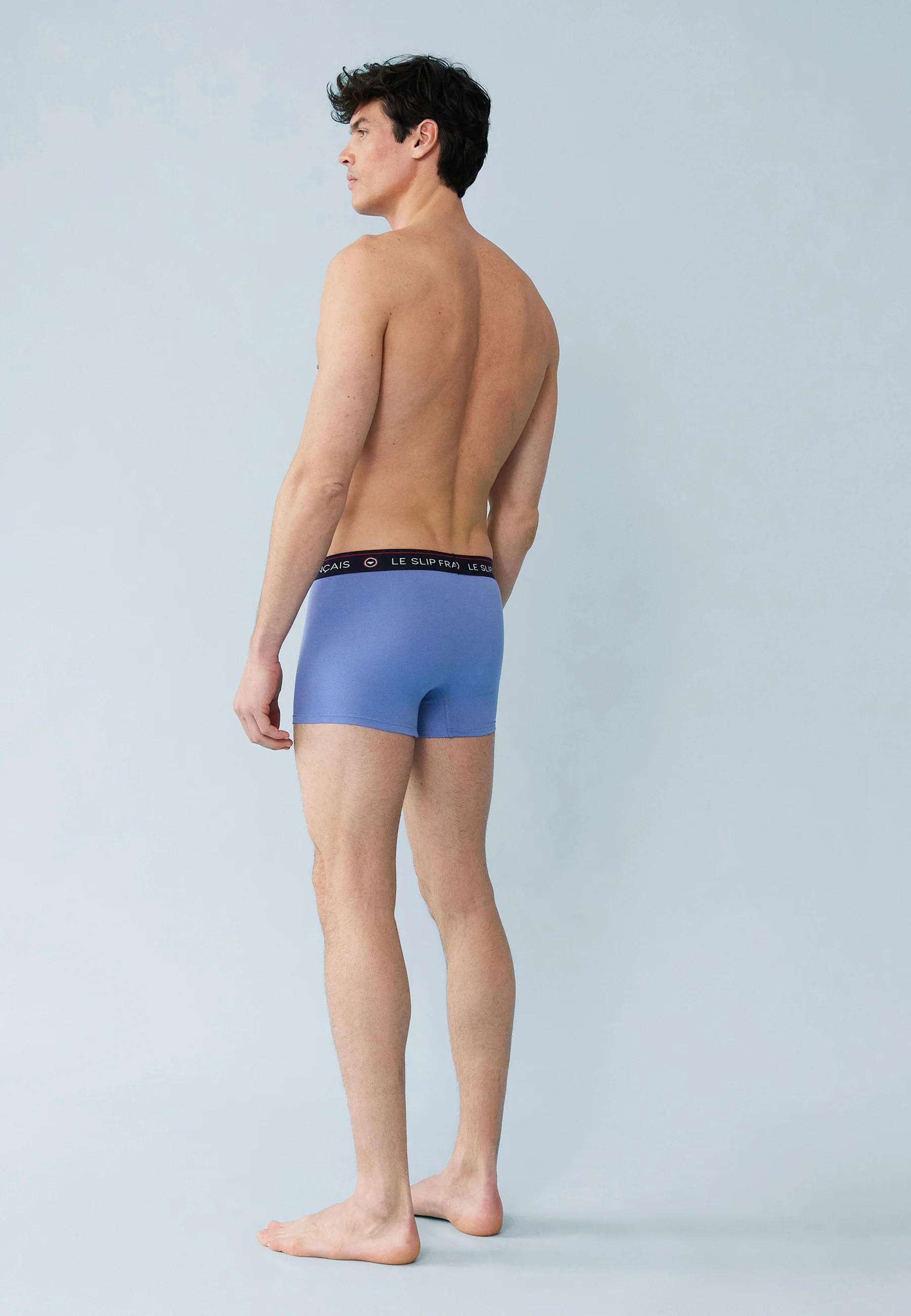 Lot de 7 boxers en coton - Boxers 7 nuances de bleu - Image 8