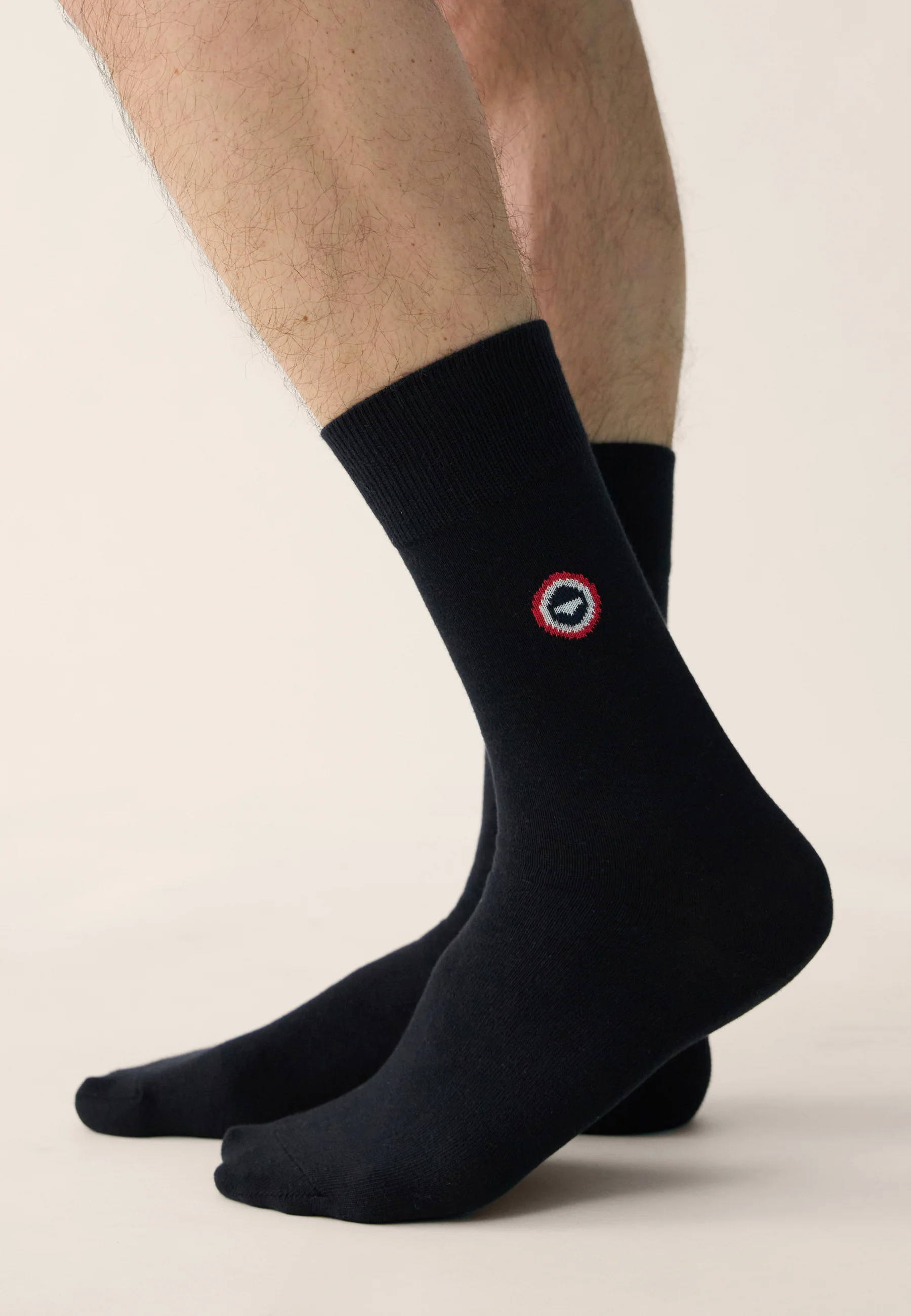 Lot de 7 chaussettes mi-hautes en coton - Chaussettes Marine Marinière Blanc Acier Bicolore Gris Noir - Image 8