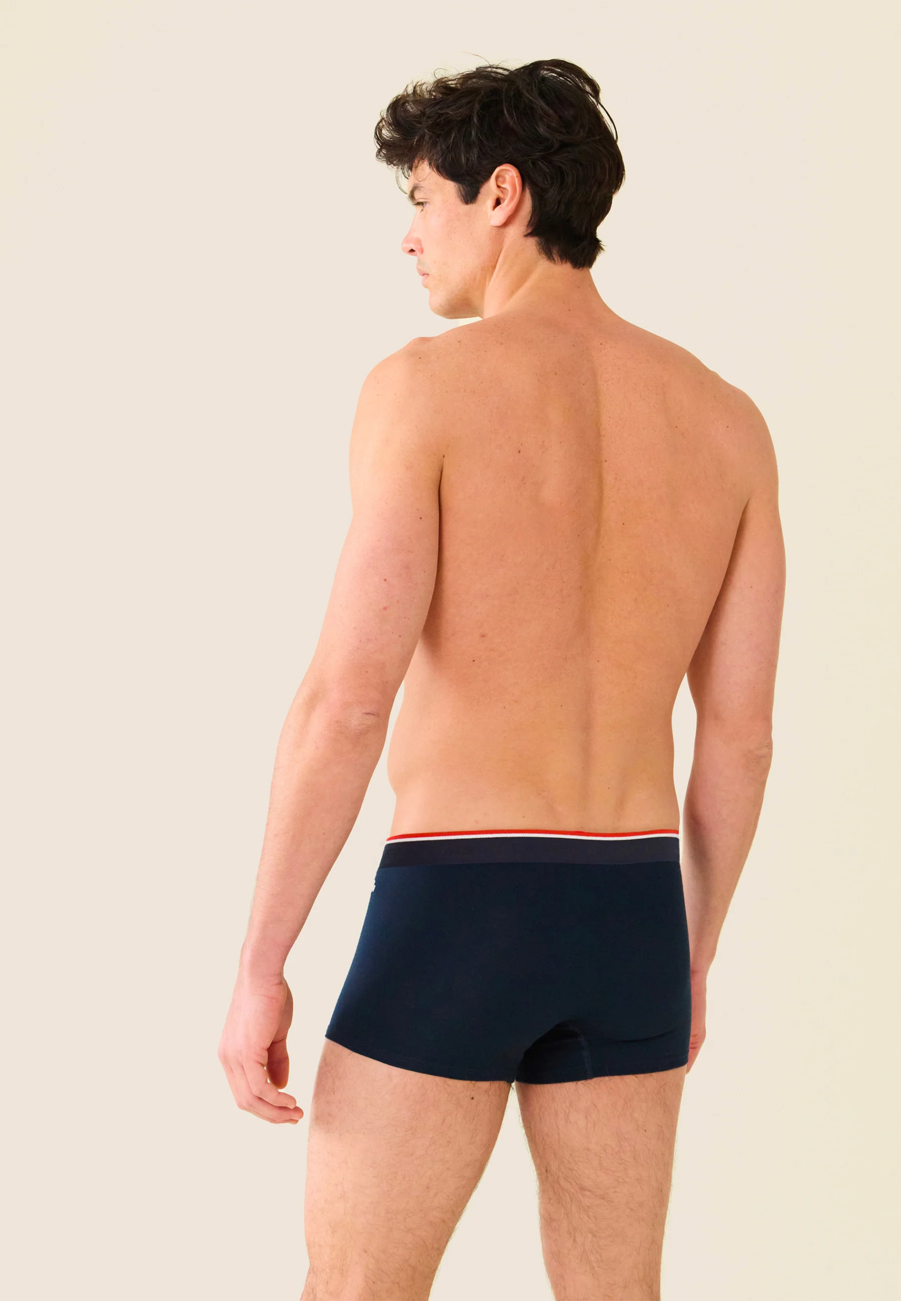 Boxer bleu marine en coton - Marius Bleu Amour - Image 5