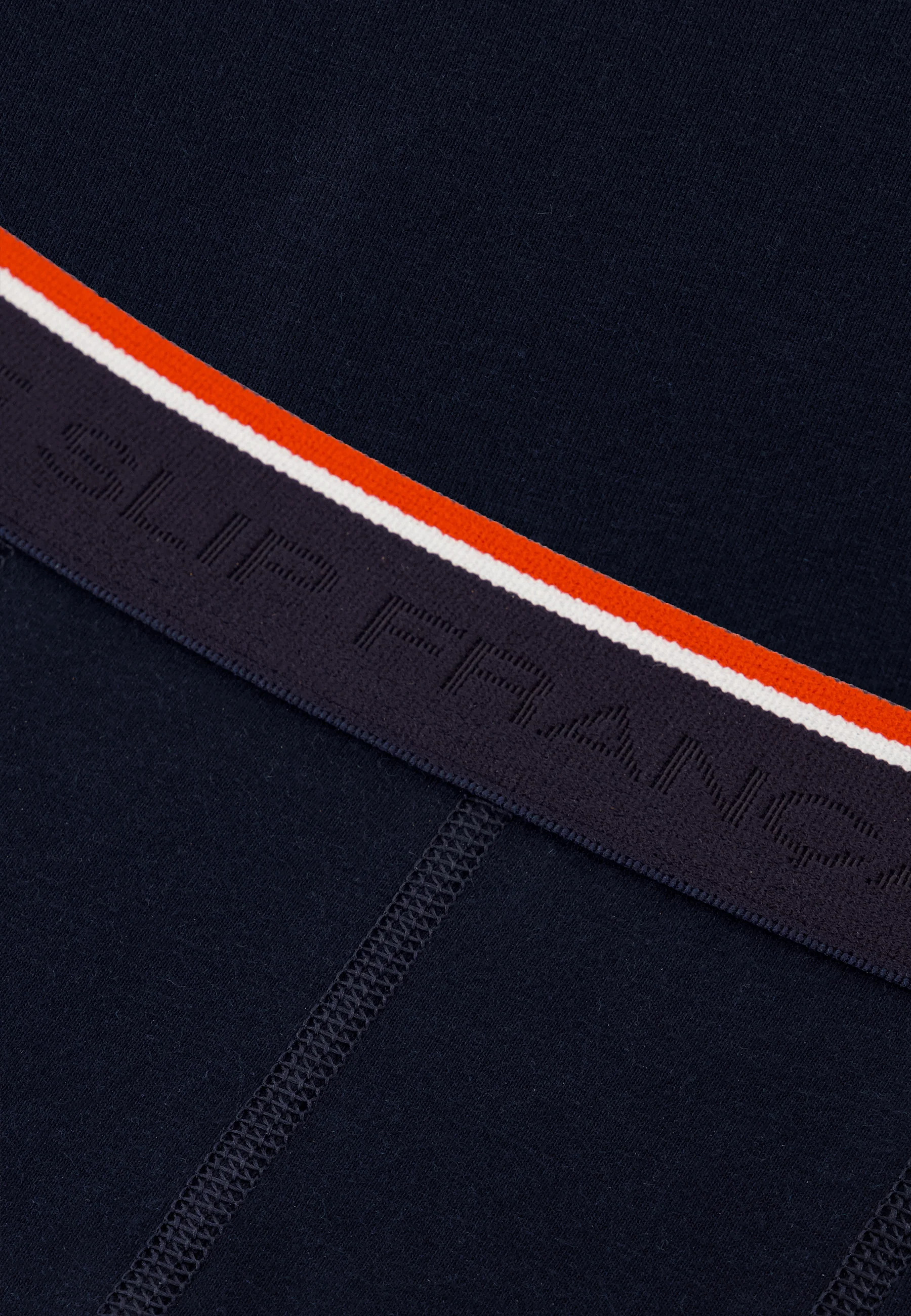 Boxer long bleu marine en coton - Michel Marine - Image 5