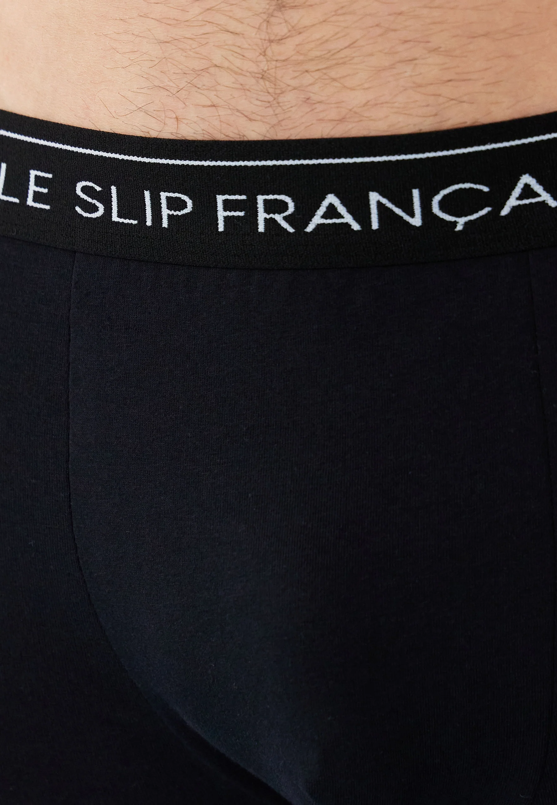 Lot de 2 boxers bleu marine et noir en coton - Boxers Bleu Marine Noir - Image 3