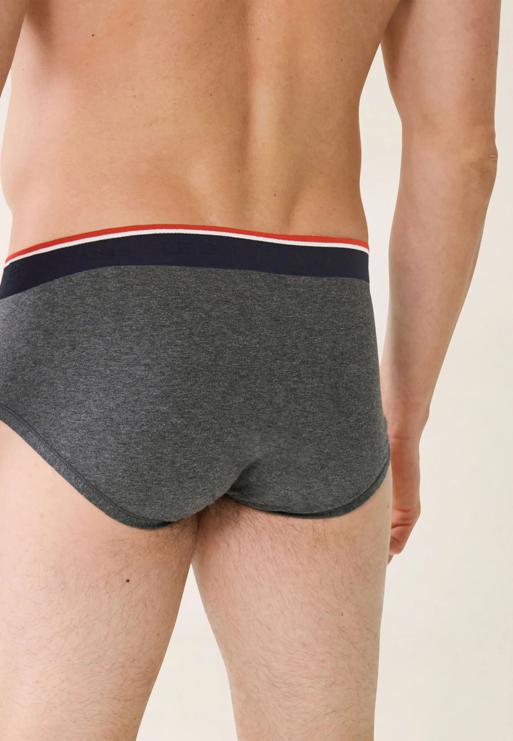 Slip gris en coton - Terrible Gris - Image 4
