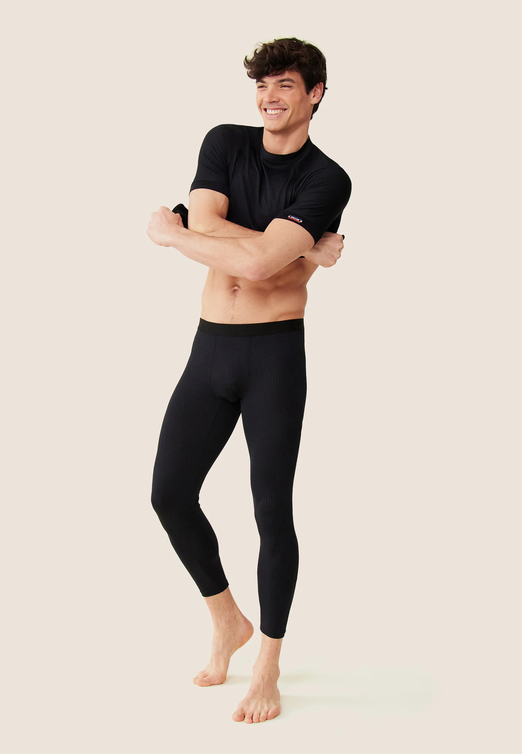 Legging en polyamide - Toby Training Legging Noir - Image 4